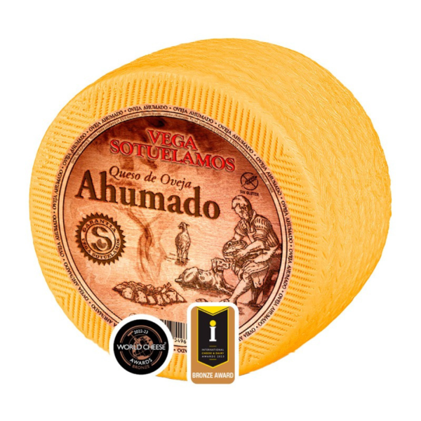 Queso de oveja Tierno Ahumado - 3 kg.