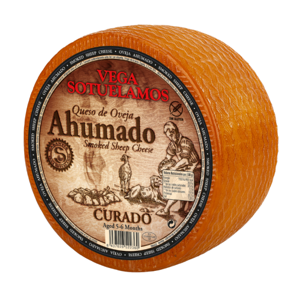 Queso de Oveja Curado Ahumado - 3 kg.